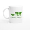 You Have Died Of Dysentery | Gaming white ceramic mug - Side view