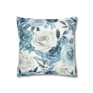 Rose Pillowcase | Floral Throw Pillow Cover