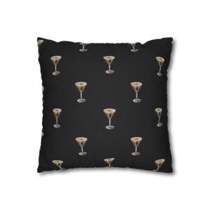 Espresso Martini Pillowcase | Vodka Espresso Throw Pillow Cover