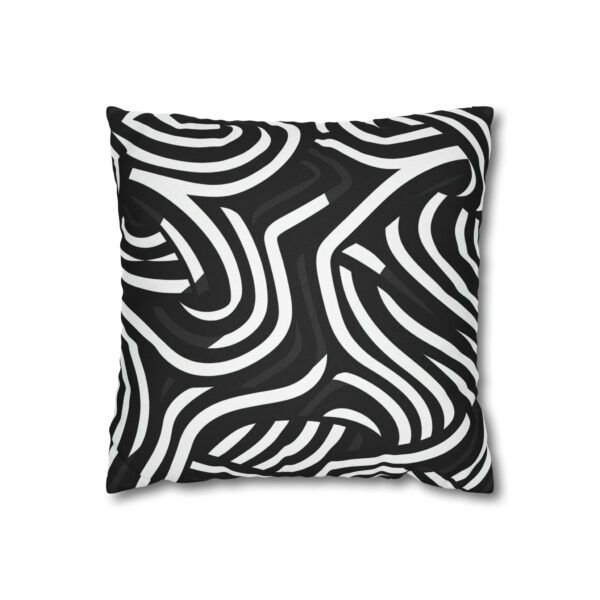 Abstract Line Pillowcase | Wavy Stripe Throw Pillow Cover