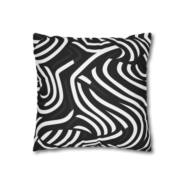 Abstract Line Pillowcase | Wavy Stripe Throw Pillow Cover