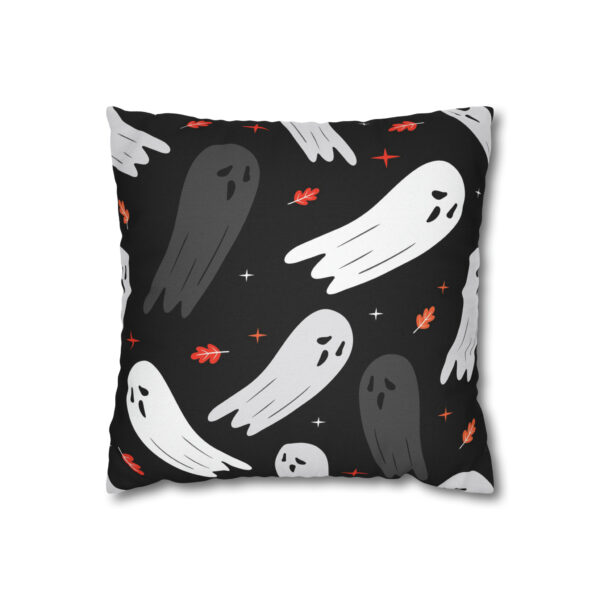 Spooky Ghost Pillowcase | Cute Halloween Throw Pillow Cover