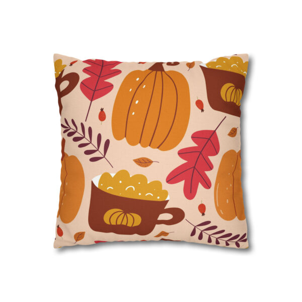 Autumn Pumpkin Pillowcase | Cute Fall Throw Pillow Cover