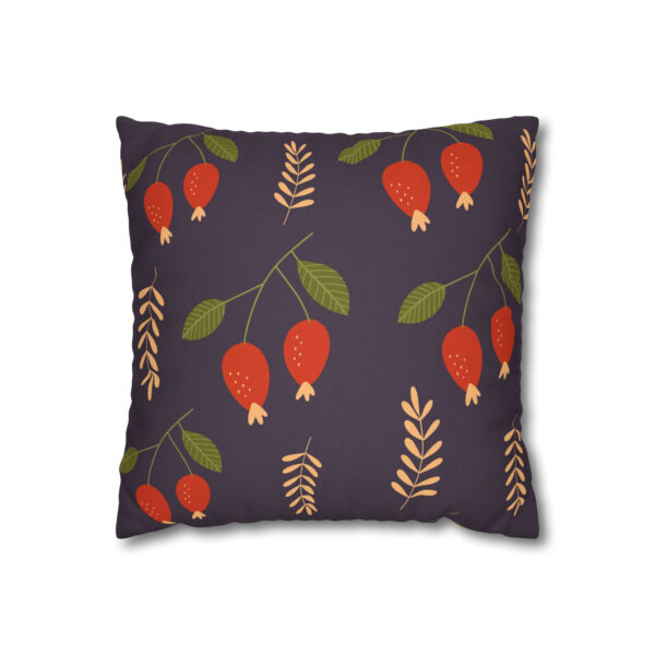 Autumn Berries Pillowcase | Cute Fall Throw Pillow Cover