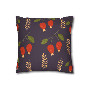 Autumn Berries Pillowcase | Cute Fall Throw Pillow Cover