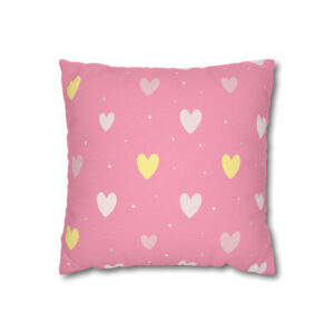 Cute Heart Pillowcase | Throw Pillow Cover