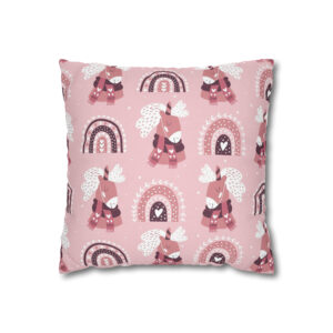 Unicorn and Rainbow Pillowcase | Cute Throw Pillow Cover