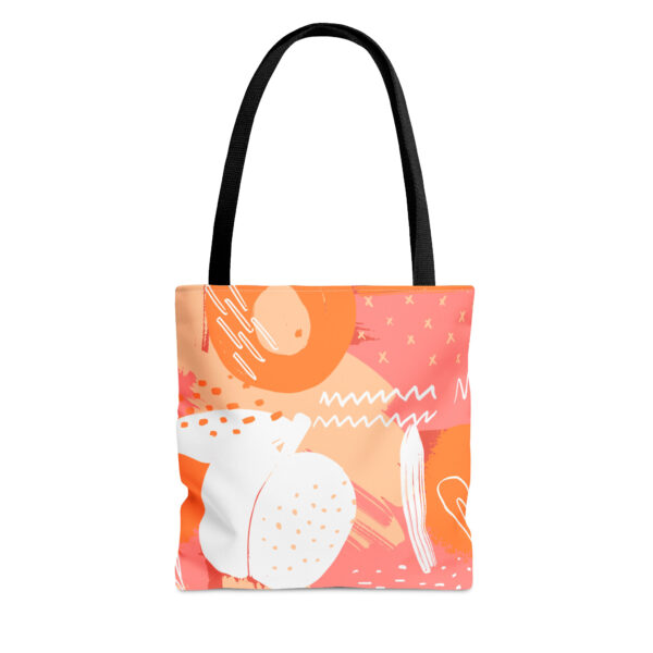 Abstract Apricot Fruit Bag | Peach Tote Bag