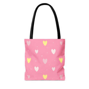 Cute Heart Tote Bag