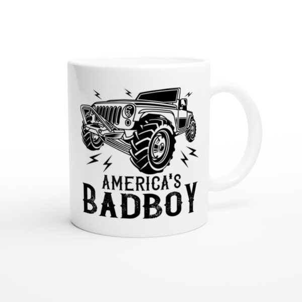 Jeep Wrangler | America’s Bad Boy | Car Lover Mug