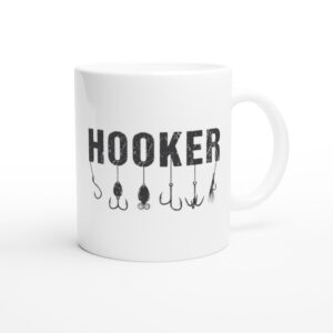 Hooker | Fish Hooks | Funny Fishing Mug