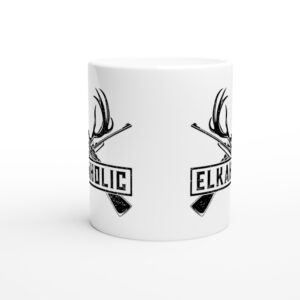 Elkaholic | Funny Hunting Mug