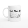 Cat Dad Definition | Funny Cat Owner Mug