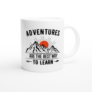Adventures Are the Best Way to Learn | Camping Mug