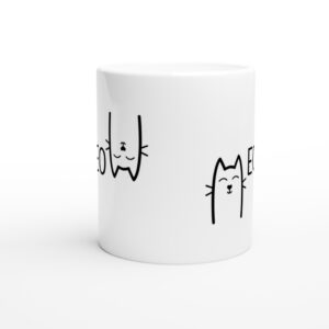 Funny Cat Meow Mug