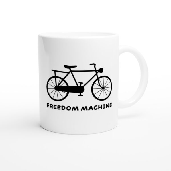 Freedom Machine | Funny Cycling Mug