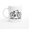 Cycling Is Cheaper Than Therapy | Funny Cycling Mug