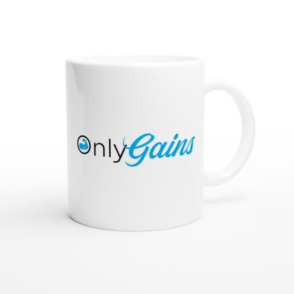 Only Gains | Funny Gym and Fitness Mug