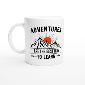 Adventures Are the Best Way to Learn | Camping Mug