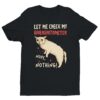 Let Me Check My Giveashitometer | Funny Cat T-shirt