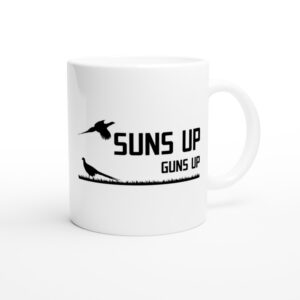 Suns Up Guns Up | Funny Pheasant Hunting Mug