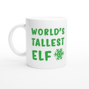World’s Tallest Elf | Funny Christmas Mug