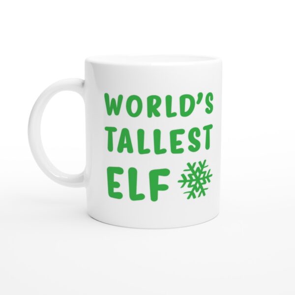 World’s Tallest Elf | Funny Christmas Mug