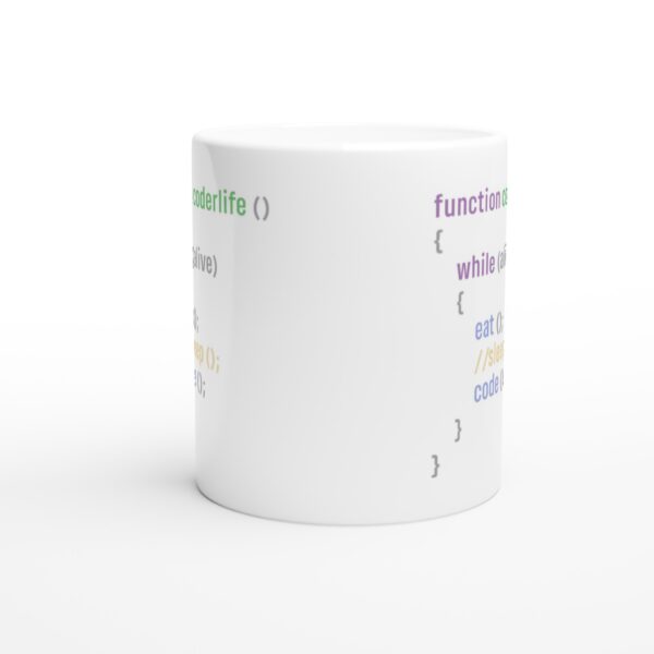 Coder Life Function | Funny Software Engineer Mug