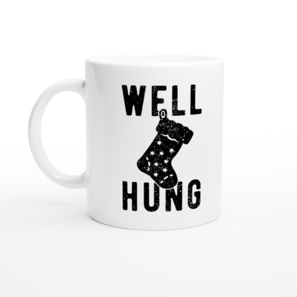 Well Hung | Funny Christmas Mug