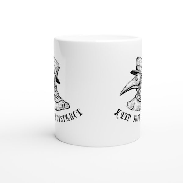 Keep Your Distance | Funny Doctor and Nurse Mug