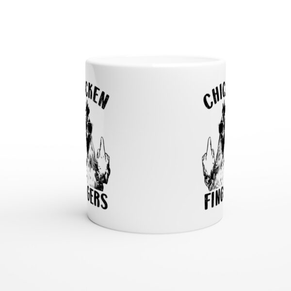 Chicken Middle Fingers | Funny and Novelty Mug