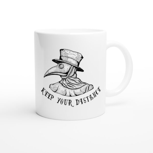 Keep Your Distance | Funny Doctor and Nurse Mug