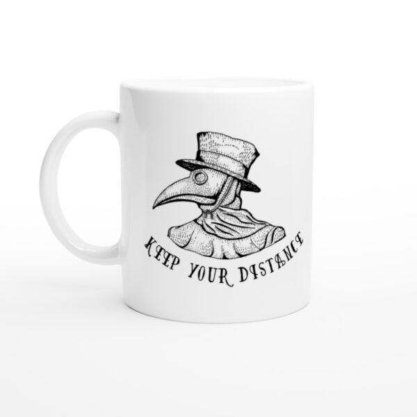 Keep Your Distance | Funny Doctor and Nurse Mug