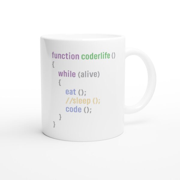 Coder Life Function | Funny Software Engineer Mug