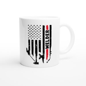 Welder Tools | American Flag | Welder Mug