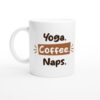 Yoga Coffee Naps | Funny Coffee Mug