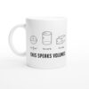 This Speaks Volumes | Funny Math Teacher Mug