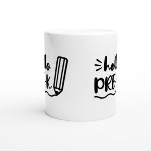 Hello Pre-K | Cute Pre-kindergarten Teacher Mug