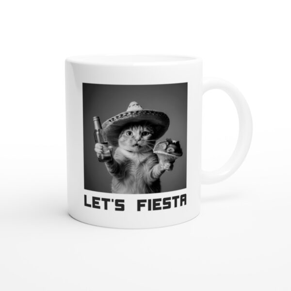 Let’s Fiesta | Cinco de Meow | Cinco de Drinko | Funny Cinco de Mayo Mug