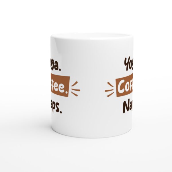 Yoga Coffee Naps | Funny Coffee Mug