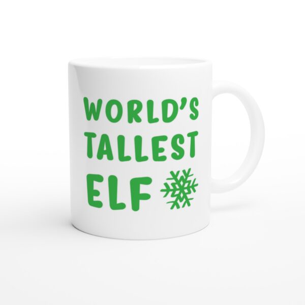 World’s Tallest Elf | Funny Christmas Mug