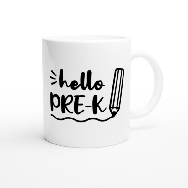 Hello Pre-K | Cute Pre-kindergarten Teacher Mug