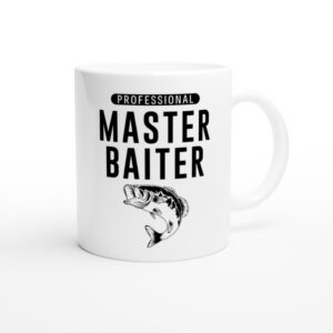 Professional Master Baiter | Funny Bass Fishing Mug