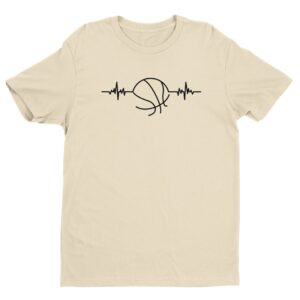 Basketball Heart Beat T-shirt