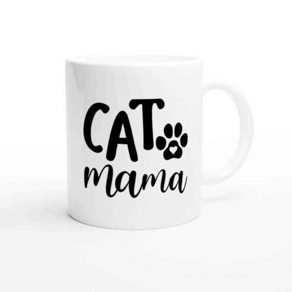 Cat Mama, Cat Mom | Cute Cat Mug