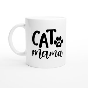 Cat Mama, Cat Mom | Cute Cat Mug