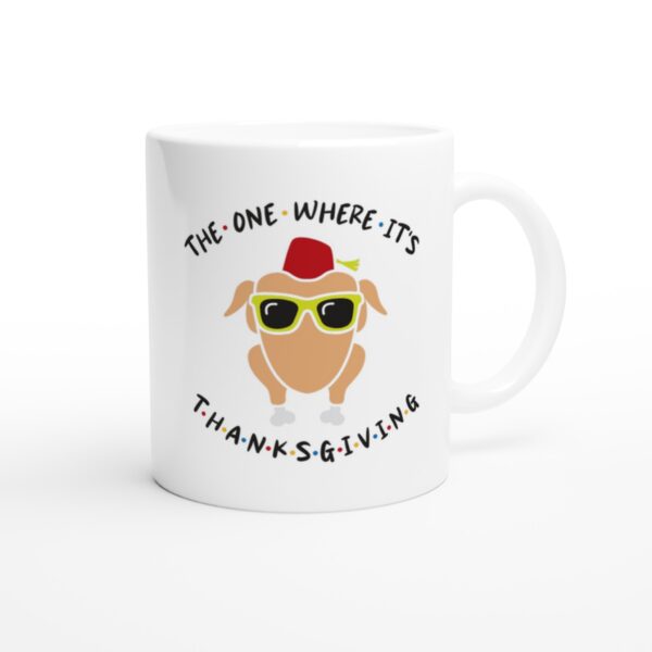 The One Where It’s Thanksgiving | Funny Thanksgiving Mug