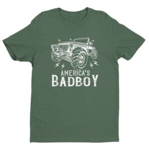 America’s Bad Boy | Jeep Car Lover T-shirt