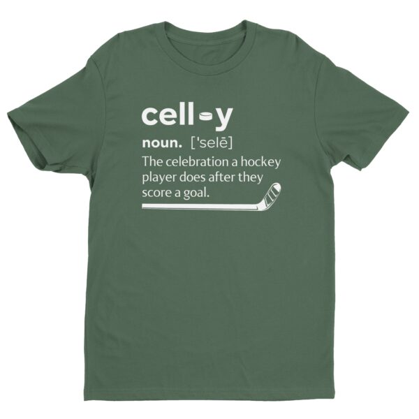 Celly Definition | Funny Hockey Celly T-shirt