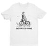 Mountain Goat Riding Bicycle | Funny Mountain Bike Cycling T-shirt